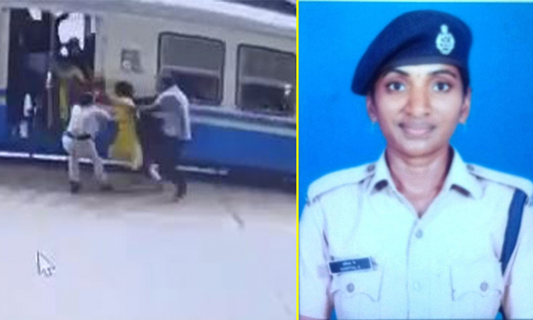RPF constable saved train passenger