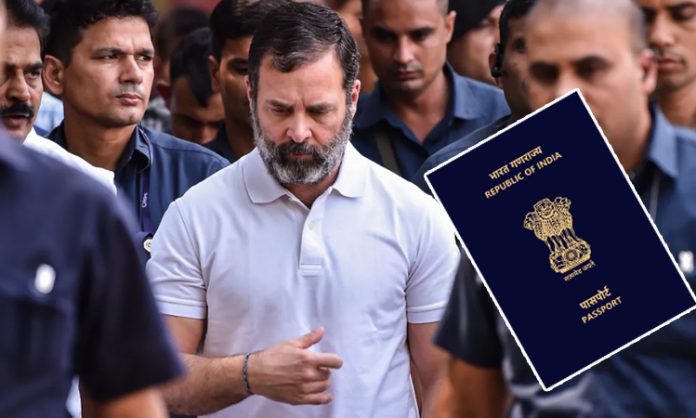 Rahul Gandhi went to court for Passport