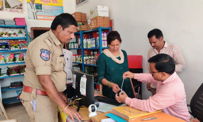 Task force inspections at seed stores in Sangareddy