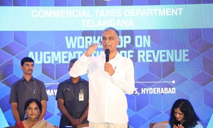 Telangana sets new revenue collection record Says Harish Rao