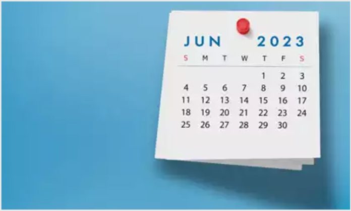 This is the list of June bank holidays