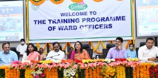 Ward Officers Training Programme at GHMC Head Office