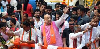 Amit Shah Road show in Karnataka