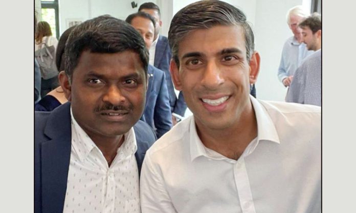 Muvvala Chandrasekhar was elected as a councilor in the UK