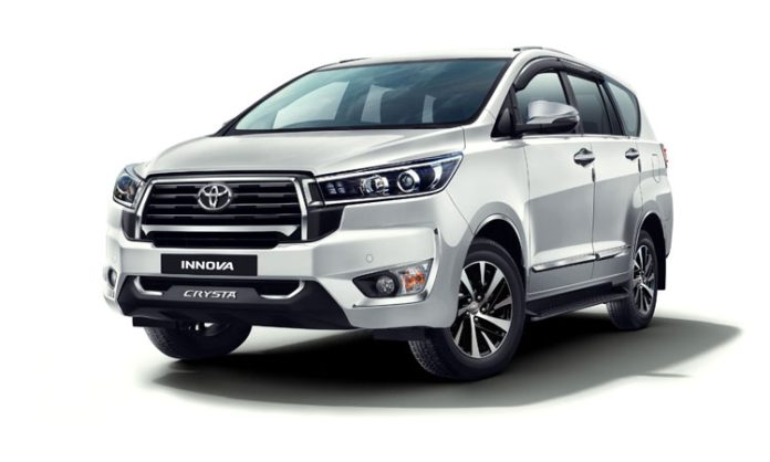 Toyota Reveals prices of top grades of New Innova Crysta