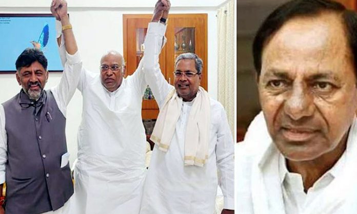 Congress not invite CM KCR for Karnataka Swearing Ceremony