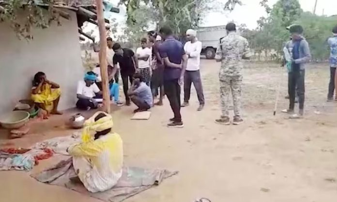 Husband seeing wife dancing with brothers