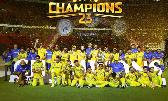 CSK won IPL cup