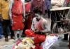 Aghori sit on Dead body