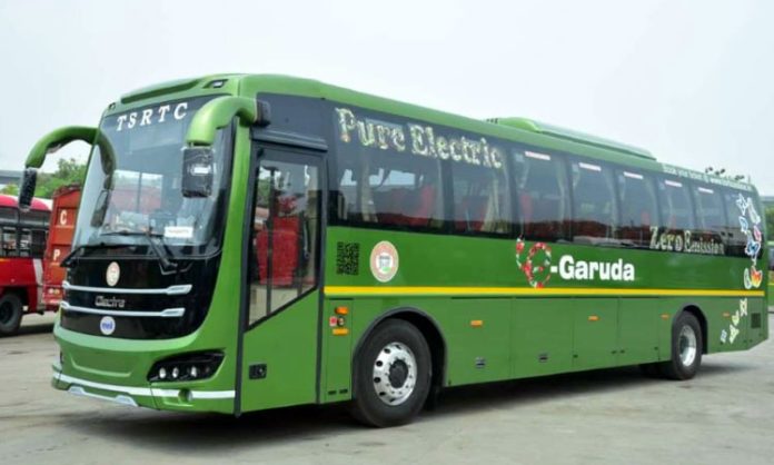 e Garuda buses to Vijayawada
