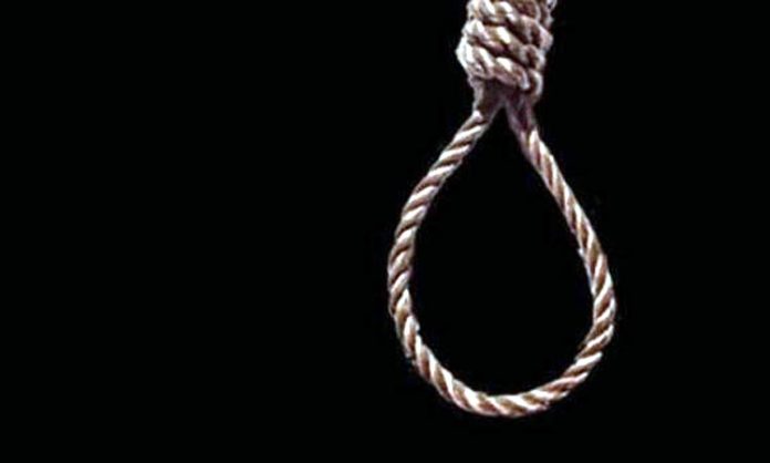 man hanging in medak district