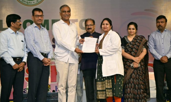 KCR Launches logo of Telangana decade Celebration