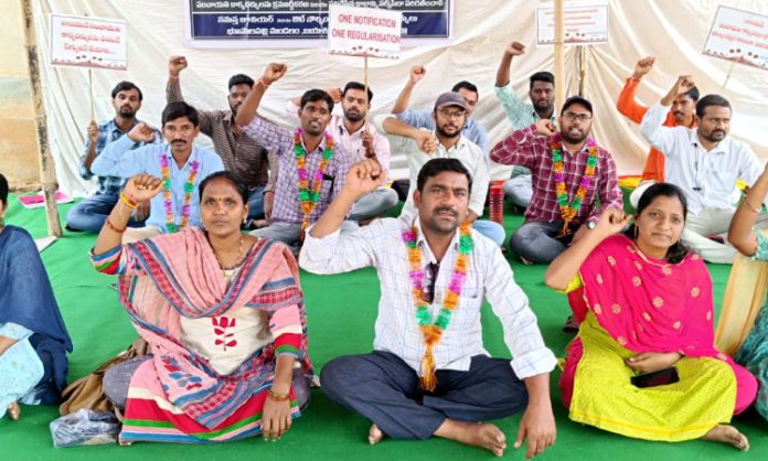 JPSs stopped Protest against TS Govt