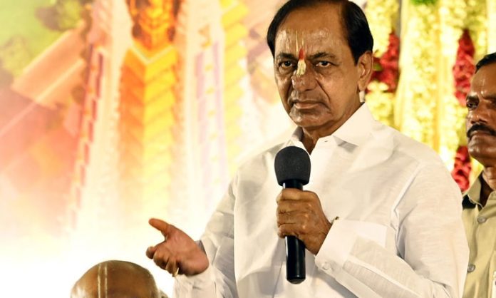 CM KCR Announces rs 25 cr to Hare Krishna Heritage Tower