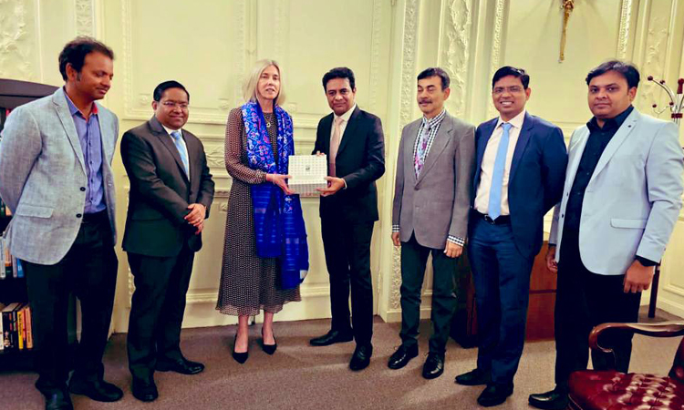 KTR Meet with Discovery delegation in New York