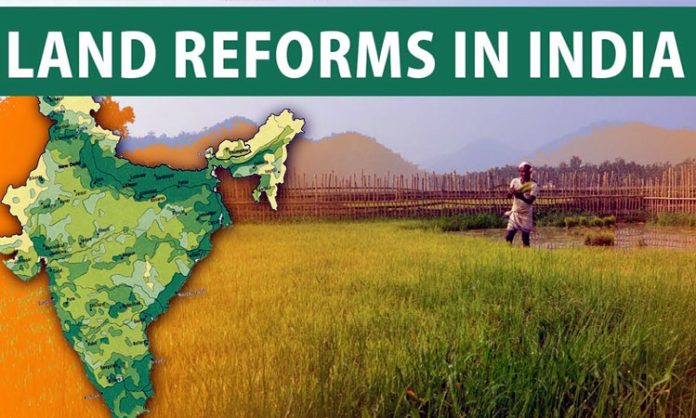 Temporary results with Land reforms