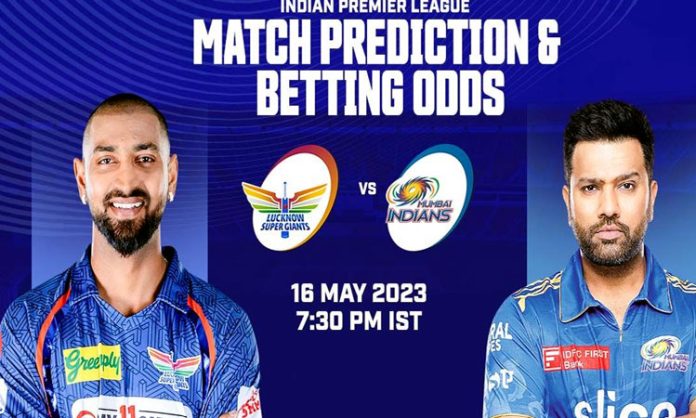 IPL 2023: MI vs LSG Match