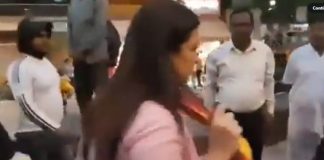 Union minister runs evades questions on wrestlers protest