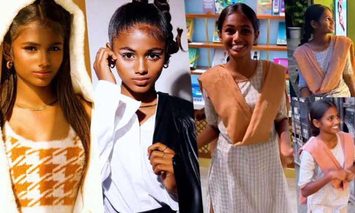 14 years old mumbai girl become international model