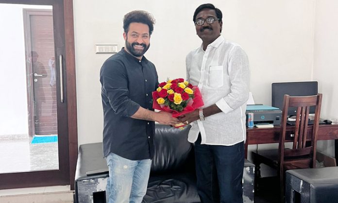 Minister Puvwada met Jr. NTR