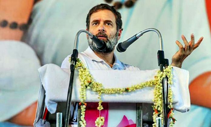 PM Modi talks only about himself: Rahul Gandhi