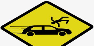 Road accident in Banjara Hills