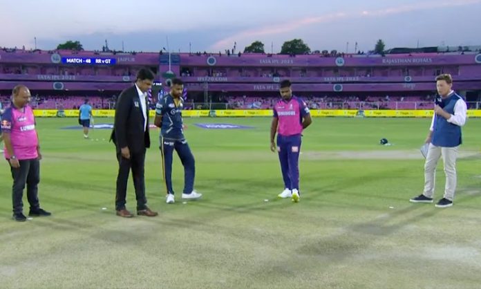 IPL 2023: Rajasthan Royals won the toss and elected to bat