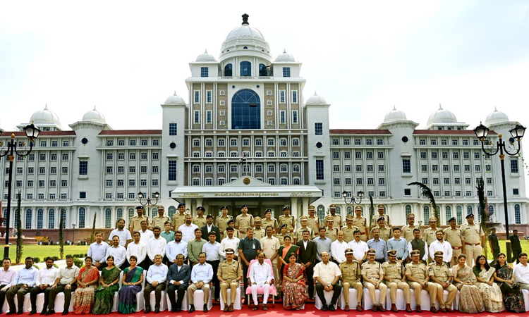 CM KCR Review meeting with Collectors