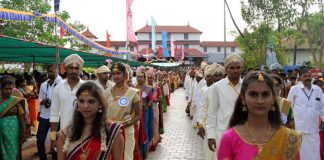 201 Couples get engaged at Dharmasthala in Karnataka