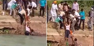 Army soldier rescued drowning girl in Punjab