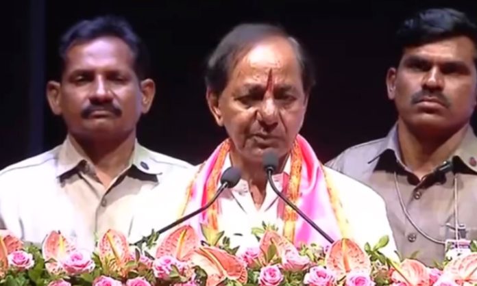 CM KCR Public Meeting in Nagpur