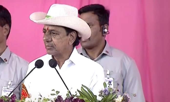 CM KCR congratulated Nirmal District Education Department