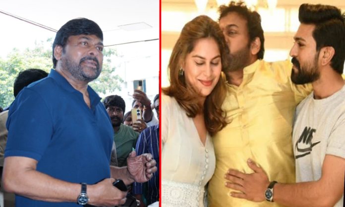 Chiranjeevi on welcoming granddaughter