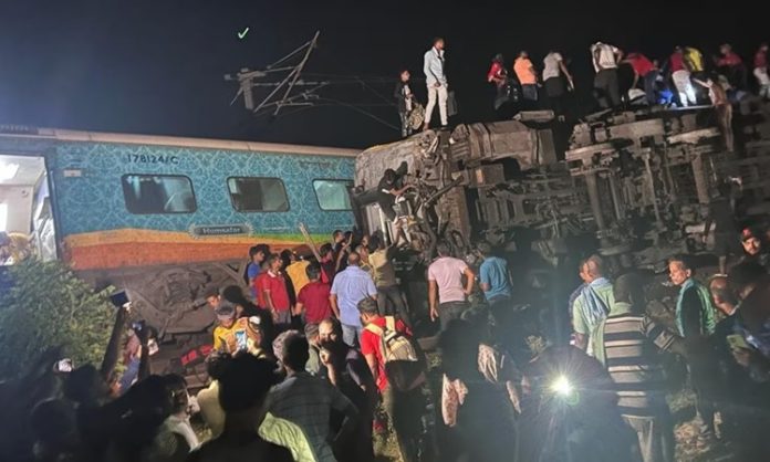 Coromandel Express Collides With Goods Train In Odisha