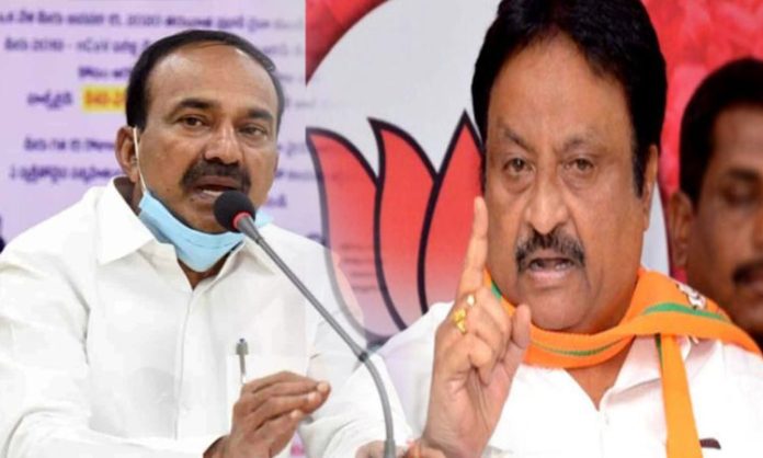 Etela Reacts On Jithender Reddy Controversial Tweet