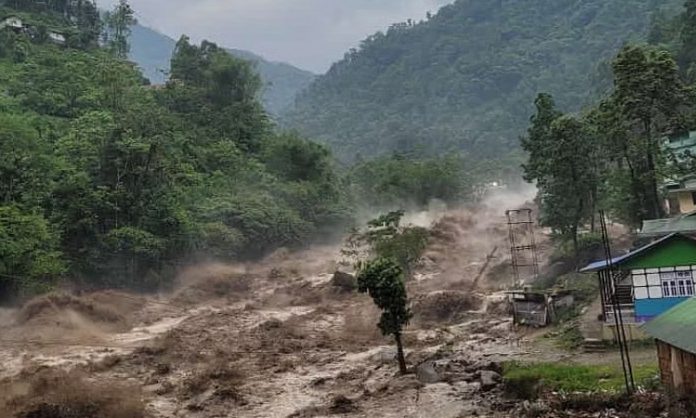 Flash Floods In Sikkim