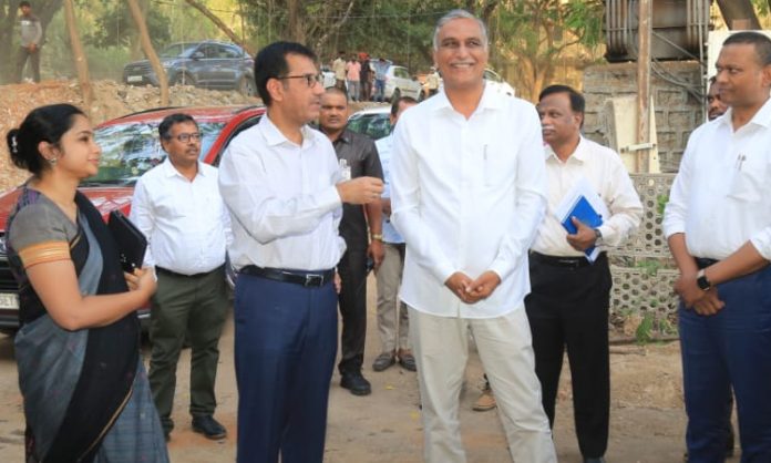 Harish Rao supervised the preperations at NIMS