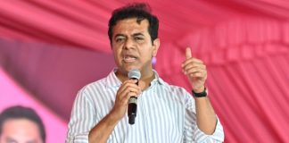 KTR distributes Podu Pattas in Sircilla