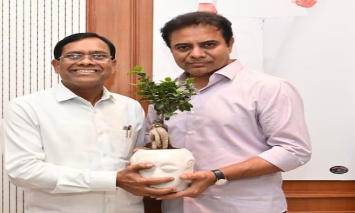 Chairman Limbadri met with KTR