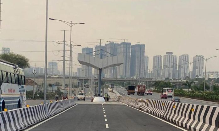 Another inter-change on outer ring road