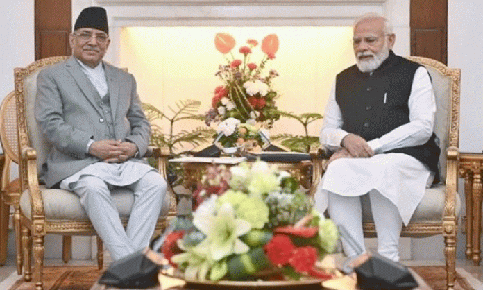 Prachanda and Modi