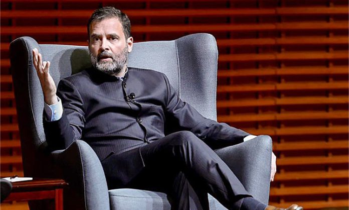 Rahul Gandhi at Stanford University At USA