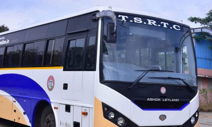 TSRTC Luxury buses for Arunachalam