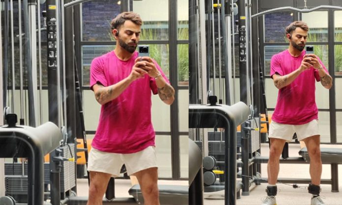 Virat Kohli focus on fitness