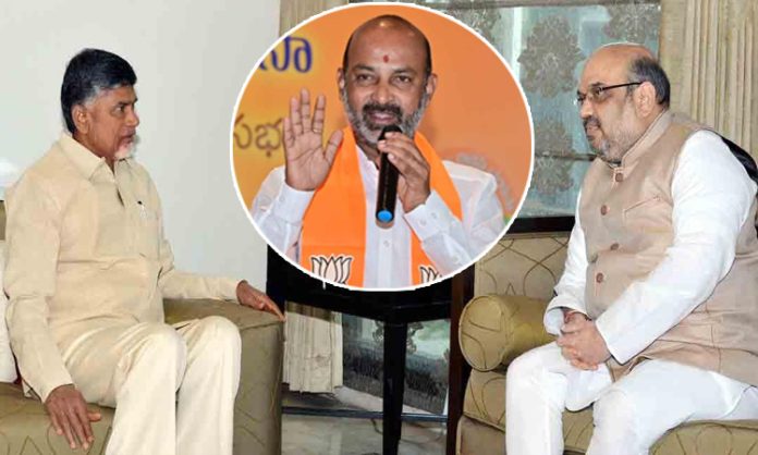 What's wrong if Chandrababu meets Amit Shah: Bandi Sanjay