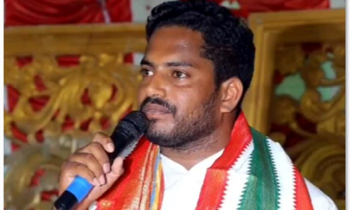 Kalwakurthy Youth Congress President Rapothu Anil Goud