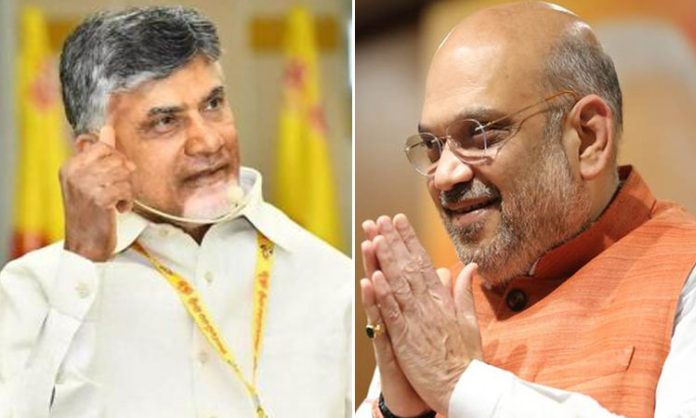 Chandrababu Meet Amit Shah