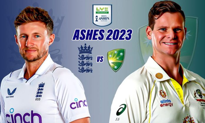 Aus vs Eng Ashes 2023 from June 16