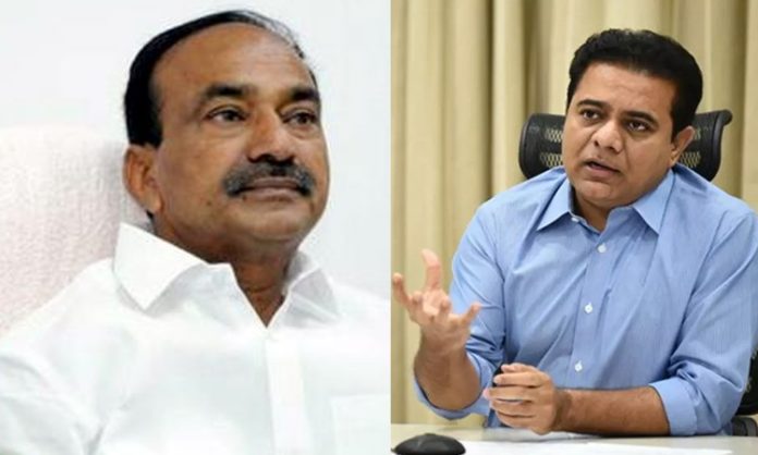 KTR Phone Call to DGP over Etela Rajender