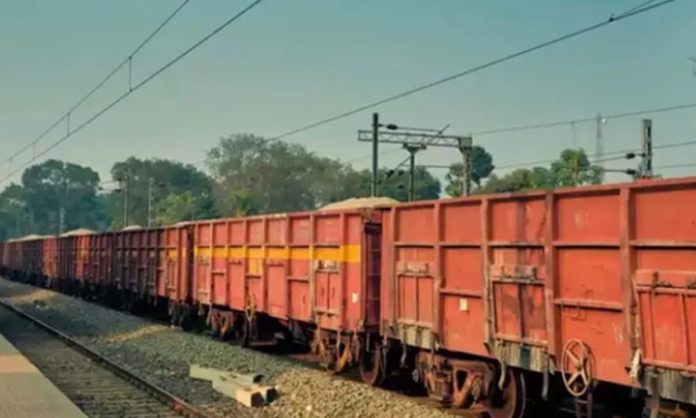 Goods train derailed in Andhra Pradesh